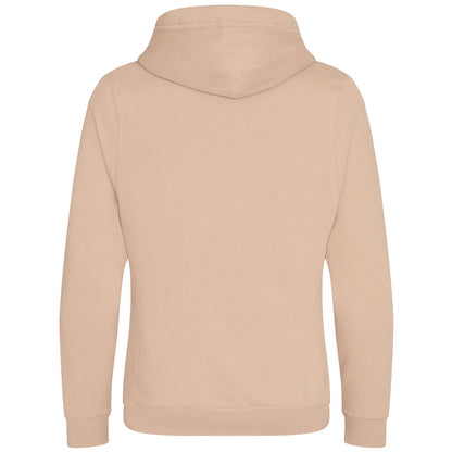Nude - Back - Awdis Unisex Adult Cross Neck Hoodie