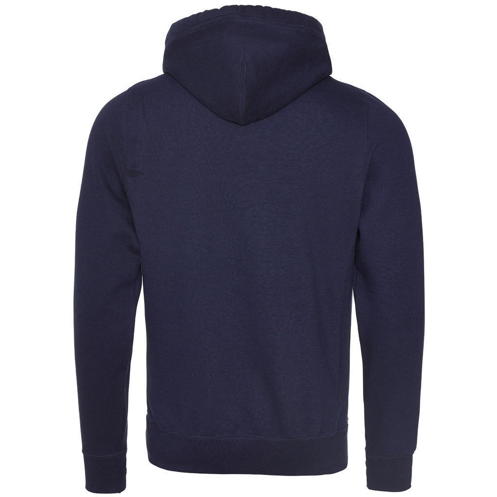 Oxford Navy - Back - Awdis Unisex Adult Cross Neck Hoodie