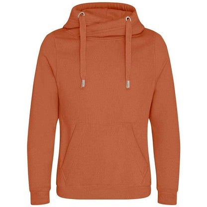 Ginger Biscuit - Back - Awdis Unisex Adult Cross Neck Hoodie