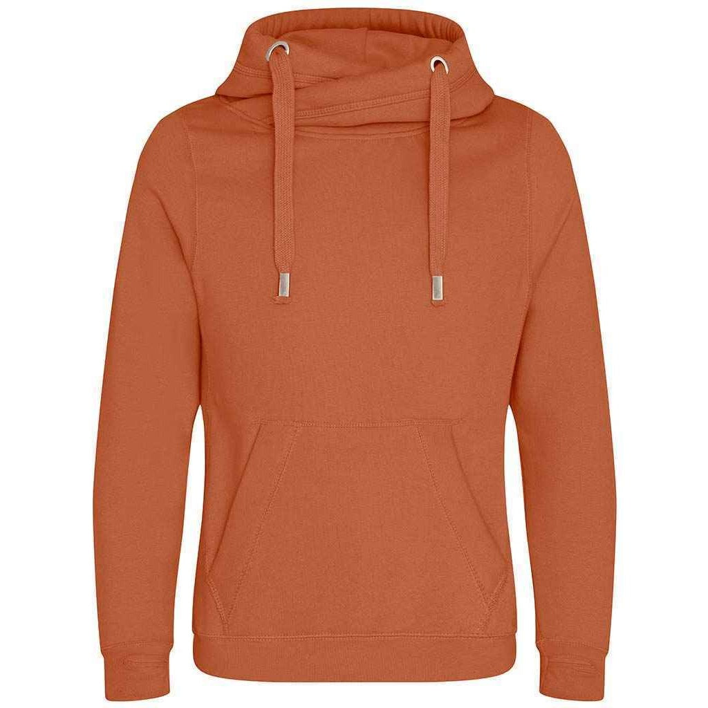 Ginger Biscuit - Back - Awdis Unisex Adult Cross Neck Hoodie
