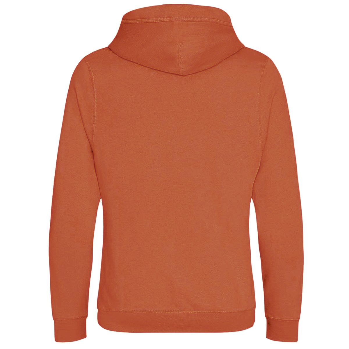 Ginger Biscuit - Side - Awdis Unisex Adult Cross Neck Hoodie