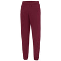 Burgundy - Front - Awdis Mens College Jogging Bottoms