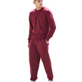 Burgundy - Back - Awdis Mens College Jogging Bottoms