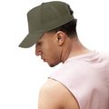 Olive Green - Side - Beechfield Unisex Adult 6 Panel Trucker Cap