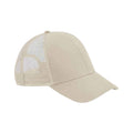 Sand - Front - Beechfield Unisex Adult 6 Panel Trucker Cap