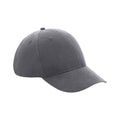 Graphite Grey - Front - Beechfield Unisex Adult 6 Panel Cap