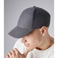 Graphite Grey - Back - Beechfield Unisex Adult 6 Panel Cap