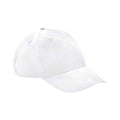 White - Front - Beechfield Unisex Adult 6 Panel Cap