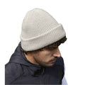 Natural Stone - Side - Beechfield Wind Resistant Recycled Beanie