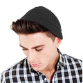 Black - Back - Beechfield Wind Resistant Recycled Beanie