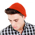 French Navy - Front - Beechfield Wind Resistant Recycled Beanie