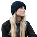 Graphite Grey - Back - Beechfield Wind Resistant Recycled Beanie