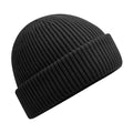 Black - Front - Beechfield Wind Resistant Recycled Beanie