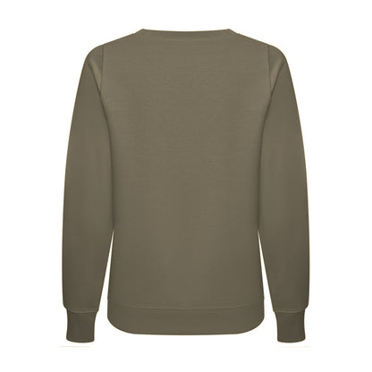 Dusky Green - Back - Awdis Womens-Ladies Sweatshirt