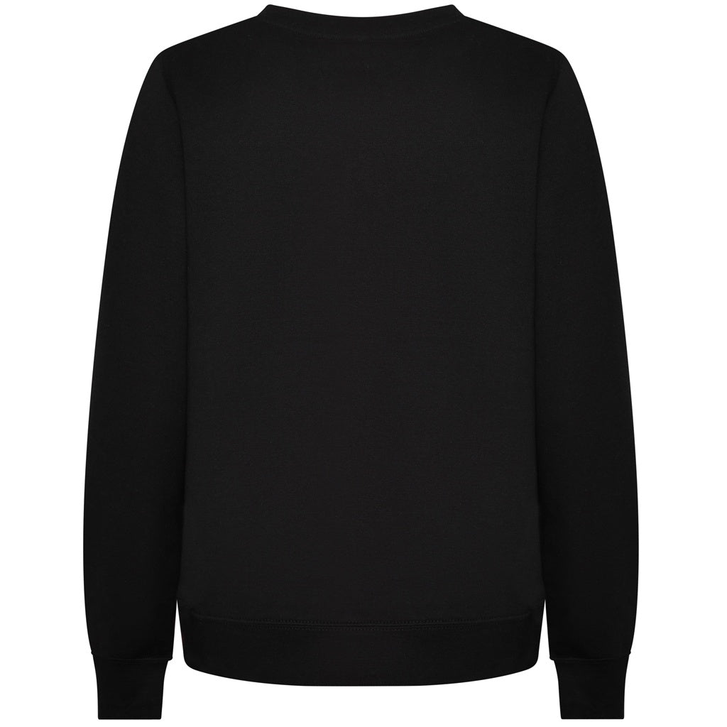 Deep Black - Back - Awdis Womens-Ladies Sweatshirt