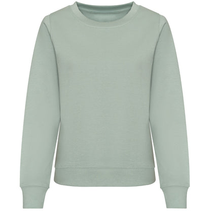 Dusty Green - Front - Awdis Womens-Ladies Sweatshirt
