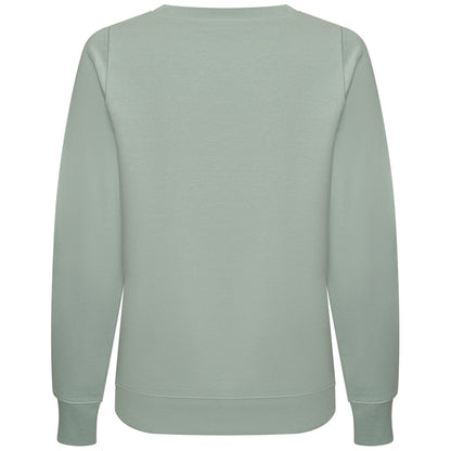 Dusty Green - Back - Awdis Womens-Ladies Sweatshirt
