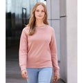 Dusty Pink - Back - Awdis Womens-Ladies Sweatshirt