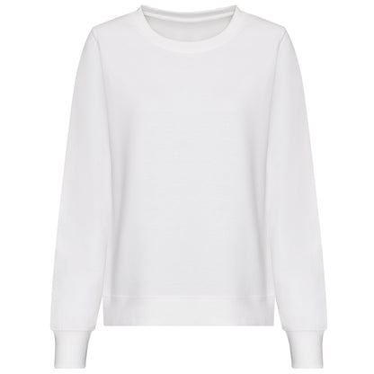 Arctic White - Front - Awdis Womens-Ladies Sweatshirt