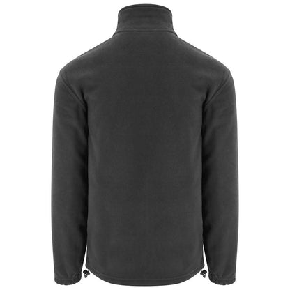 Charcoal - Back - PRO RTX Unisex Adult Fleece Jacket
