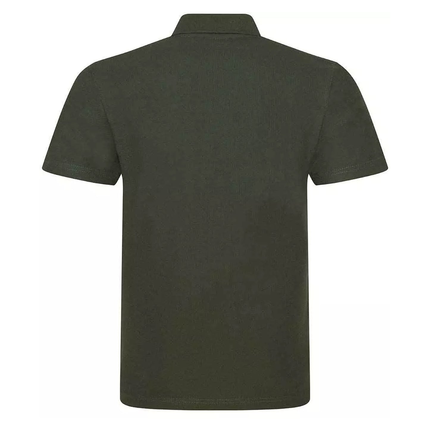 Khaki - Back - PRO RTX Unisex Adult Pique Polo Shirt