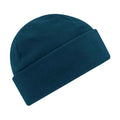 Petrol - Back - Beechfield Recycled Fleece Beanie