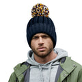 French Navy - Side - Beechfield Hygge Beanie