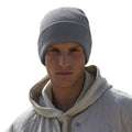 Graphite Grey - Back - Beechfield Original Cuffed Organic Cotton Beanie