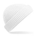 White - Front - Beechfield Unisex Adult Recycled Harbour Beanie