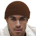 Walnut Brown - Back - Beechfield Unisex Adult Recycled Harbour Beanie