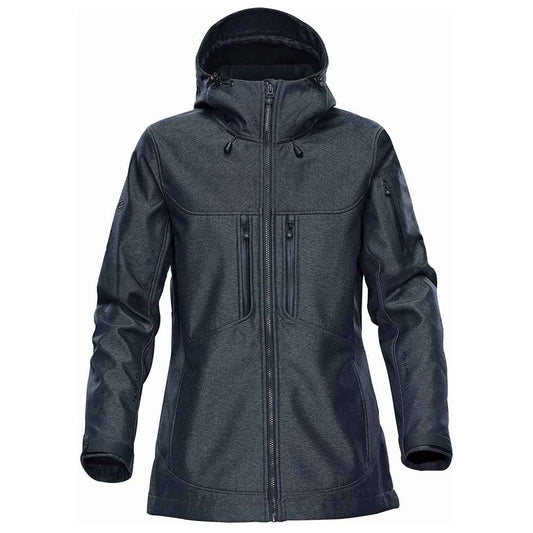 Charcoal - Front - Stormtech Womens-Ladies Stormtech Soft Shell Jacket