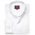 White - Front - Brook Taverner Mens Whistler Long-Sleeved Formal Shirt
