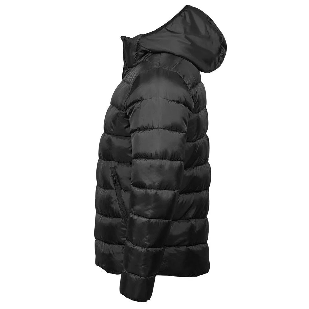 Black - Side - Tee Jays Mens Lite Padded Jacket