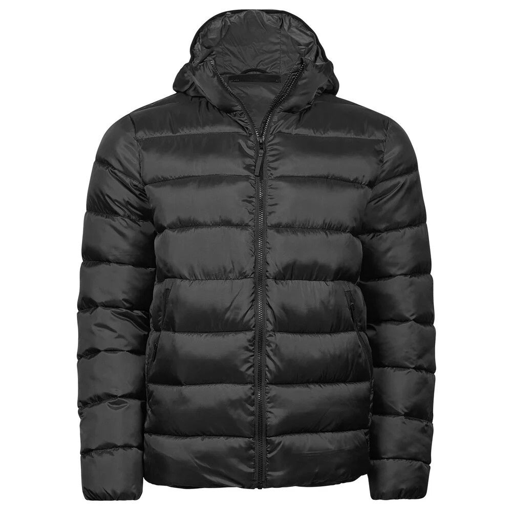 Black - Front - Tee Jays Mens Lite Padded Jacket