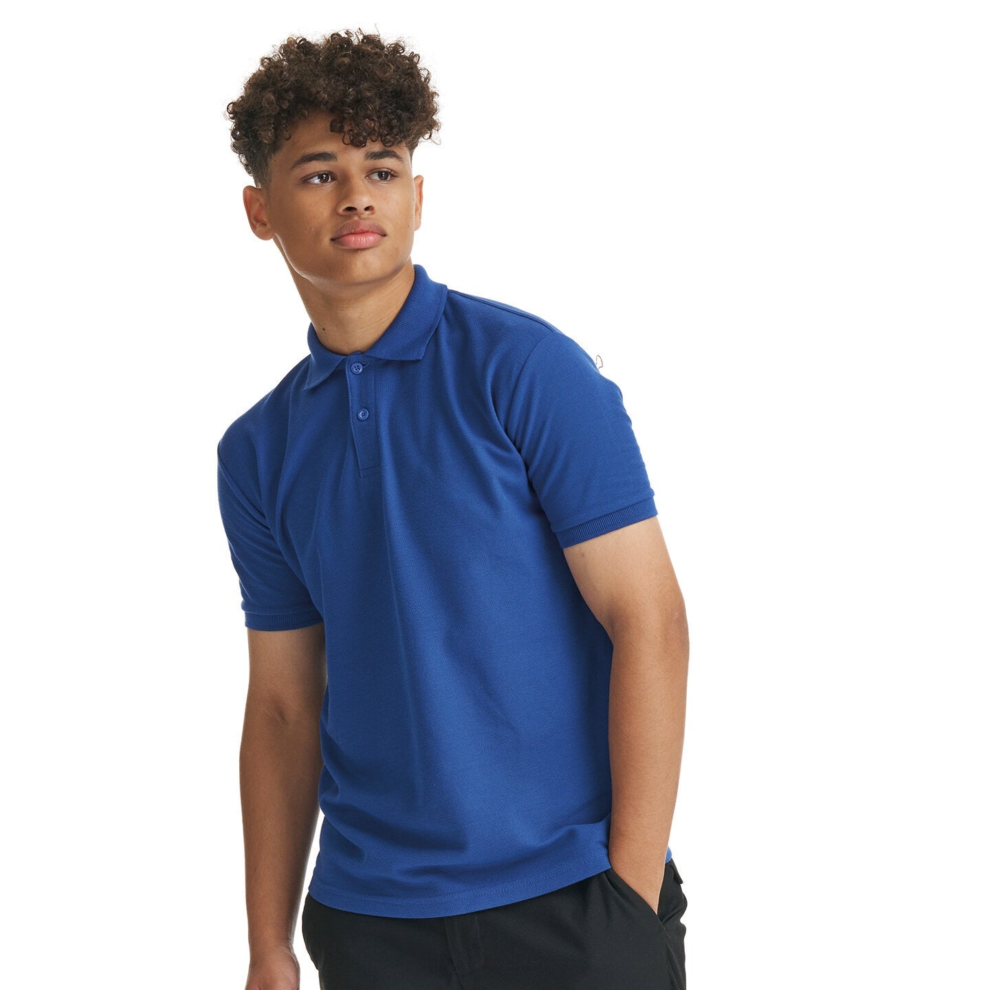 Royal Blue - Back - Awdis Adults Unisex Academy Pique Polo Shirt
