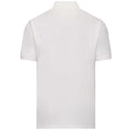 White - Back - Awdis Boys Academy Pique Polo Shirt