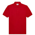 Red - Front - Awdis Boys Academy Pique Polo Shirt