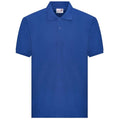 Royal Blue - Front - Awdis Boys Academy Pique Polo Shirt