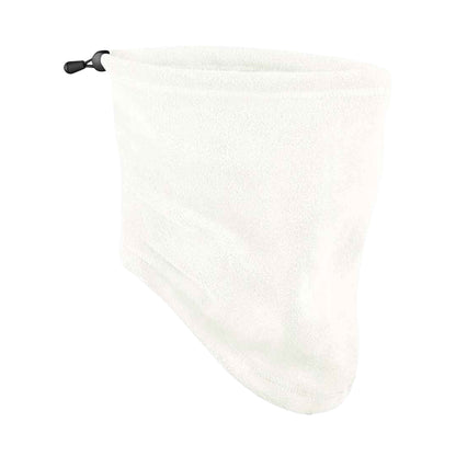 Soft White - Front - Beechfield Fleece Recycled Snood