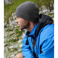 Graphite Grey - Back - Beechfield Water Repellent Active Beanie