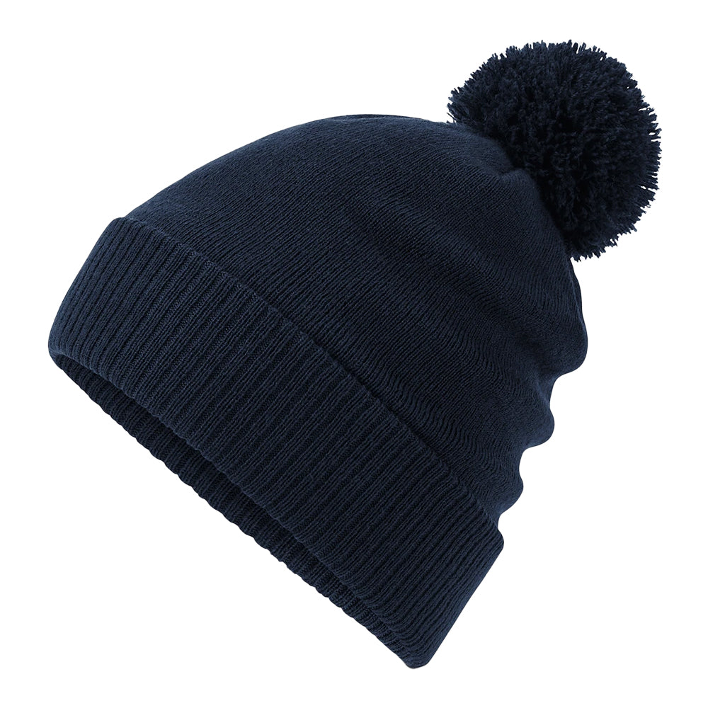 French Navy - Back - Beechfield Water Repellent Snowstar Beanie