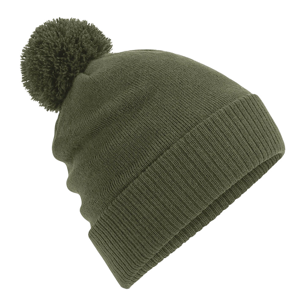 Olive Green - Front - Beechfield Water Repellent Snowstar Beanie