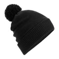 Black - Front - Beechfield Water Repellent Snowstar Beanie