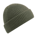 Olive Green - Front - Beechfield Water Repellent Elements Beanie