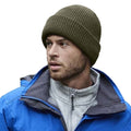Olive Green - Back - Beechfield Water Repellent Elements Beanie