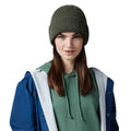 Olive Green - Side - Beechfield Water Repellent Elements Beanie