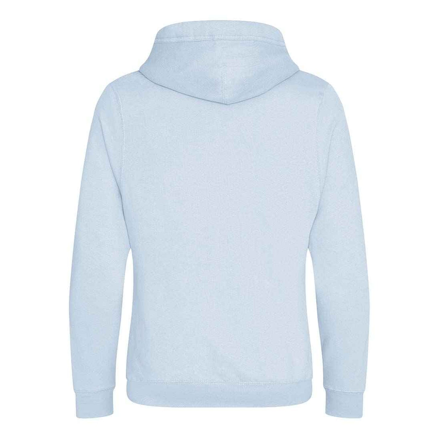 Sky Blue - Back - Awdis Unisex Adult Crossover Collar Hoodie