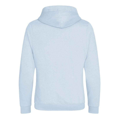 Sky Blue - Back - Awdis Unisex Adult Crossover Collar Hoodie