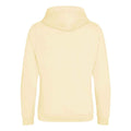 Vanilla - Back - Awdis Unisex Adult Crossover Collar Hoodie