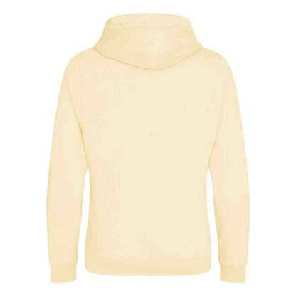 Vanilla - Back - Awdis Unisex Adult Crossover Collar Hoodie
